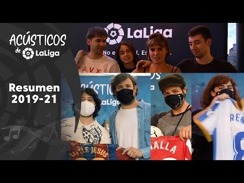 Vuelven los Acústicos de LaLiga temporada 2021 2022