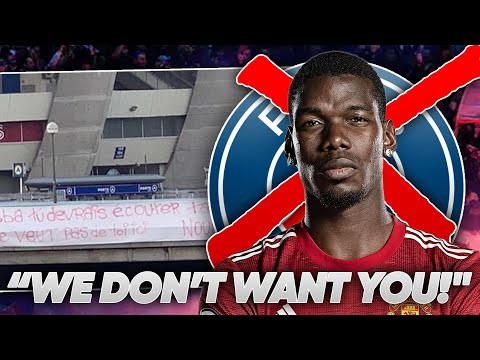 Pogba To PSG OFF After PSG Fans PROTEST?! | Euro Transfer Talk