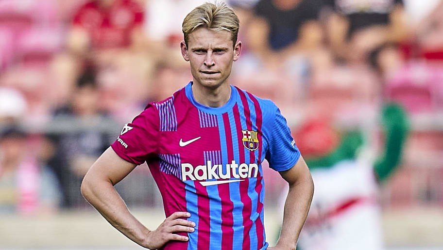 Frenkie de Jong suffers calf injury in pre-season