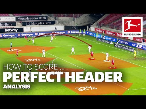 How to Score The Perfect Header Goal • Goal Analysis