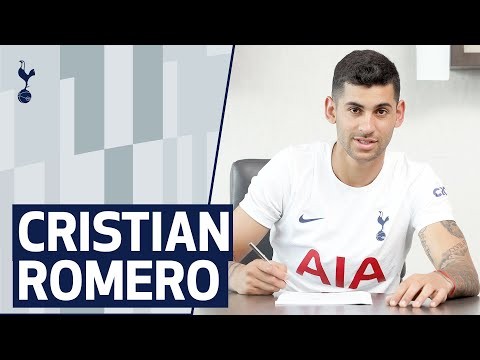 Welcome to Tottenham Hotspur! Cristian Romero's first interview!