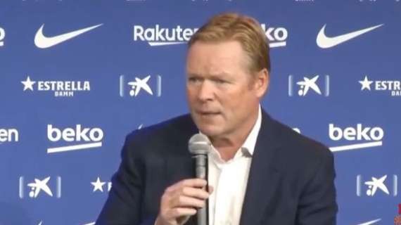 LIGA - Barcelona, Koeman: "Messi's departure hard to understand"