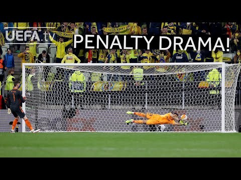 VILLARREAL, MAN. UNITED, #UEL FINAL | The full penalty shootout