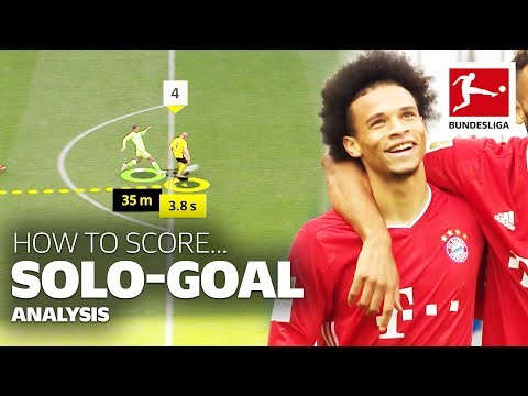 Haaland & Sané Show "How to Score the Perfect Solo Goal" | Analysis