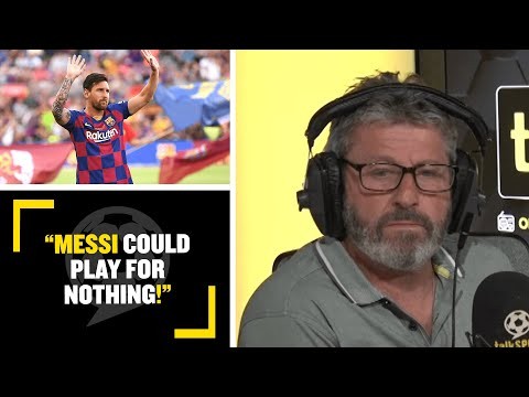 "MESSI COULD PLAY FOR NOTHING!" Andy Townsend suggests Messi could stay at Barcelona for free!