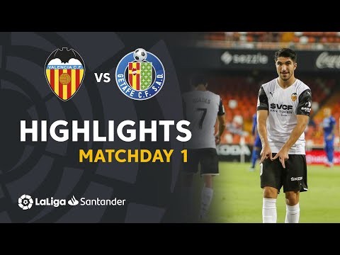 Resumen de Valencia CF vs Getafe CF (1-0)