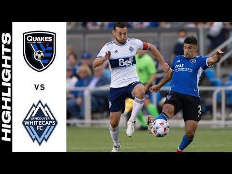 HIGHLIGHTS: San Jose Earthquakes vs. Vancouver Whitecaps FC | August 13, 2021