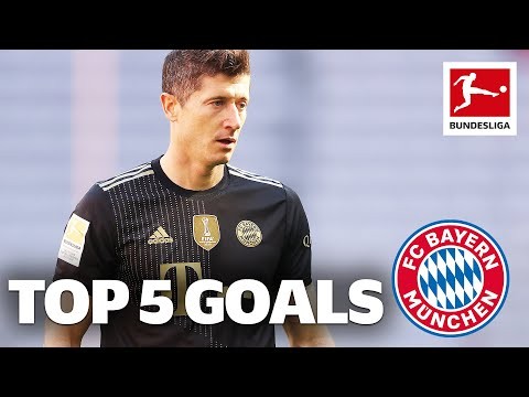 Robert Lewandowski - Top 5 Goals (All Time) • FC Bayern München