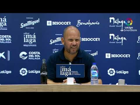 Rueda de prensa de Málaga CF vs CD Tenerife