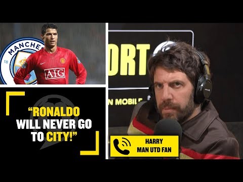 "RONALDO WILL NEVER GO TO CITY!" Man Utd fan Harry can't see Cristiano Ronaldo joining their rivals!