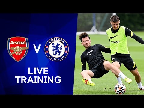 Chelsea Live Training at Stamford Bridge | Arsenal v Chelsea | Premier League