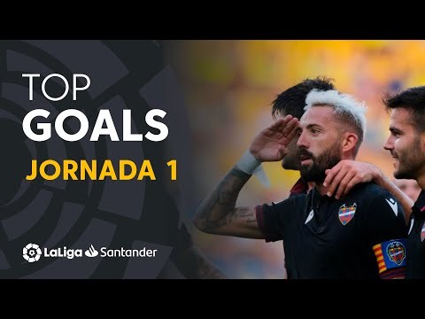 LaLiga TOP 5 Goles Jornada 1