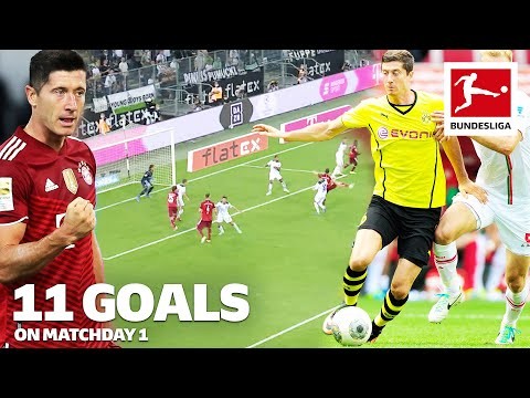 Robert Lewandowski • 11 Goals on Matchday 1 – Incredible Matchday 1 Streak