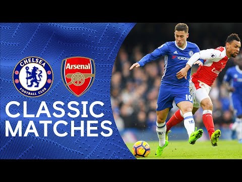 Chelsea 3-1 Arsenal | Hazard Wonder Goal Strengthens Title Race | Classic Highlights