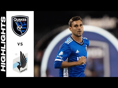 HIGHLIGHTS: San Jose Earthquakes vs. Minnesota United FC | August 17, 2021