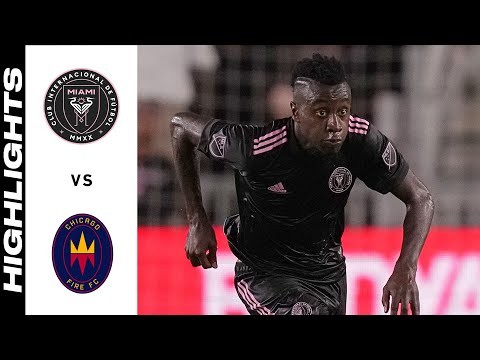 HIGHLIGHTS: Inter Miami CF vs. Chicago Fire FC | August 18, 2021