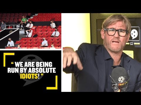 "WE ARE BEING RUN BY ABSOLUTE IDIOTS!" Simon Jordan CLASHES with Man United fan over #GlazersOut