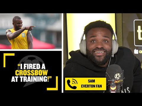 "I FIRED A CROSSBOW AT TRAINING!"? Darren Bent answers callers questions!