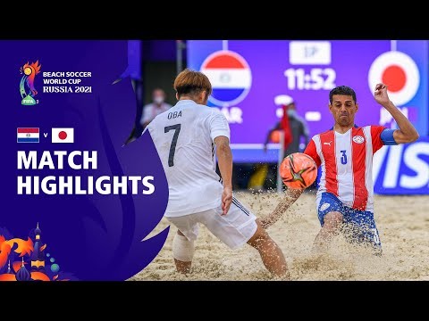 Paraguay v Japan | FIFA Beach Soccer World Cup 2021 | Match Highlights