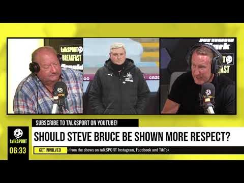 "STEVE BRUCE HAS DONE A GOOD JOB!" Ray Parlour and Alan Brazil defend Newcastle manager Steve Bruce.