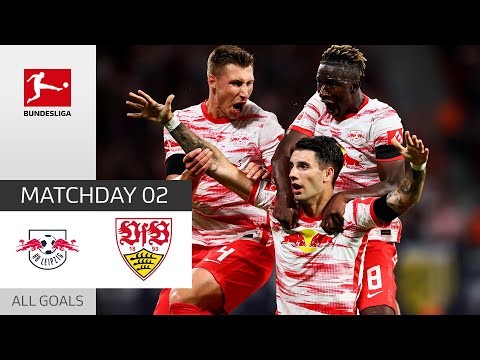 RB Leipzig - VfB Stuttgart 4-0 | All Goals | Matchday 2 – Bundesliga 2021/22