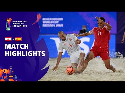 Tahiti v Spain | FIFA Beach Soccer World Cup 2021 | Match Highlights