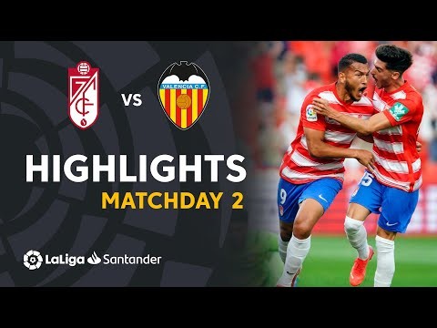 Resumen de Granada CF vs Valencia CF (1-1)