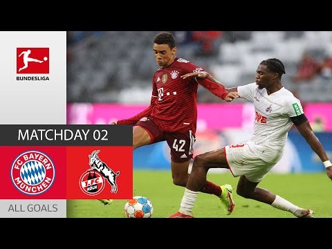 5 Goals - Strong Fight | FC Bayern München - 1. FC Köln 3:2 | All Goals | MD 2 – Bundesliga 2021/22