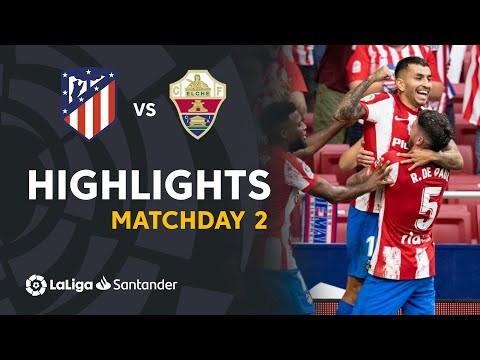 Resumen de Atlético de Madrid vs Elche CF (1-0)