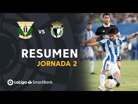 Resumen de CD Leganés vs Burgos CF (0-0)