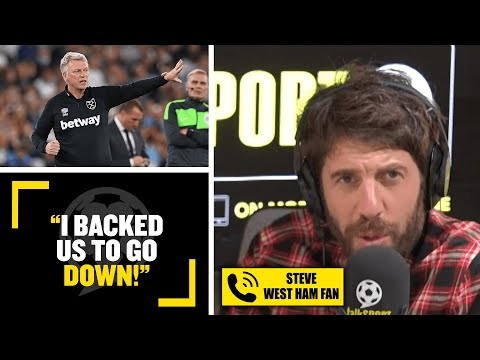 "I BACKED US TO GO DOWN!" West Ham fan Steve refuses to go to matches & bet on them to be relegated!