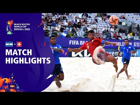 El  Salvador v Switzerland | FIFA Beach Soccer World Cup 2021 | Match Highlights