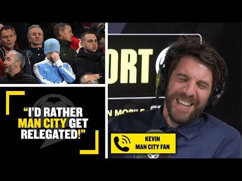 "I'D RATHER MAN CITY GET RELEGATED!" Man City fan Kevin doesn't want Cristiano Ronaldo at Man City!