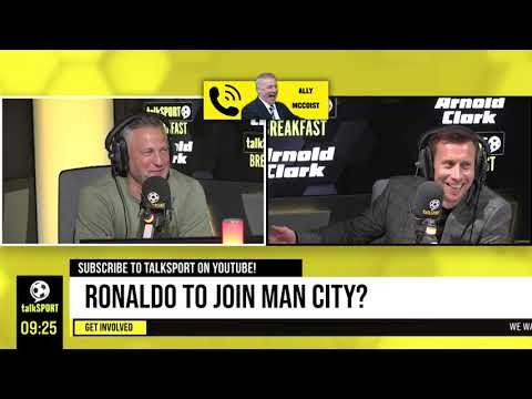 WILL RONALDO JOIN MAN CITY??? Darren Gough & Ally McCoist discuss the likelihood of Ronaldo to #MCFC