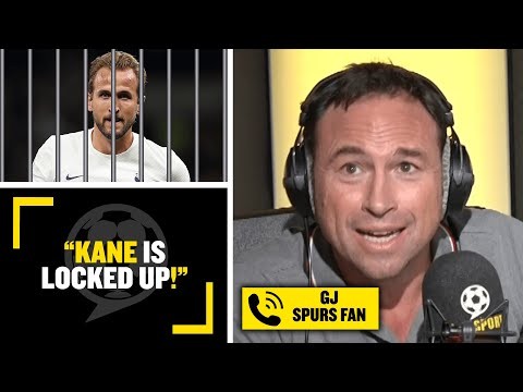 "KANE'S LOCKED UP!" Jason Cundy tells Spurs fan GJ Kane doesn't want to stay at Tottenham!