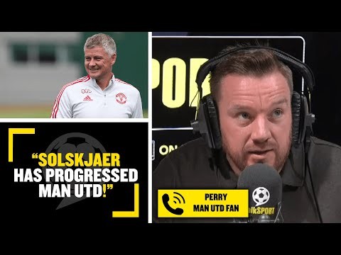 “SOLSKJAER HAS PROGRESSED MAN UTD!” Perry is a big fan of The Red Devils’ manager!