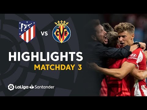 Resumen de Atlético de Madrid vs Villarreal CF (2-2)
