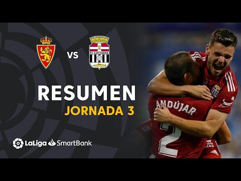 Resumen de Real Zaragoza vs FC Cartagena (0-1)