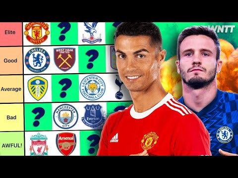 RANKING EVERY CLUBS SUMMER TRANSFER WINDOW 21/22 (TIER LIST)