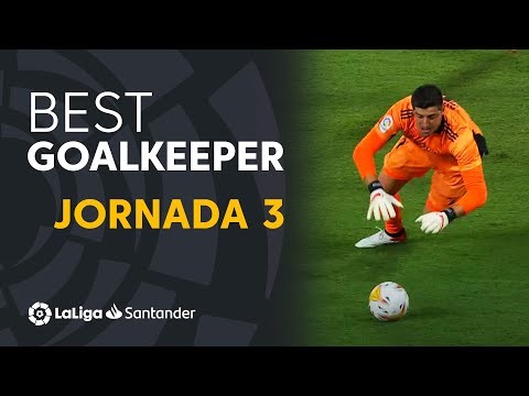 LaLiga Best Goalkeeper Jornada 3: Thibaut Courtois