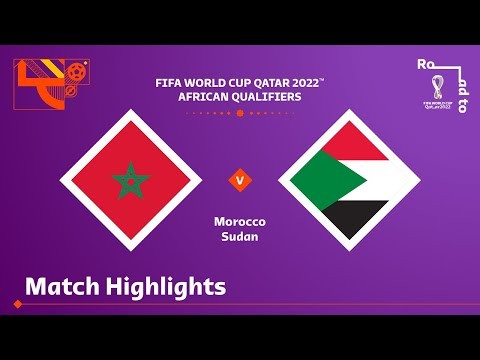 Morocco v Sudan | FIFA World Cup Qatar 2022 Qualifier | Match Highlights