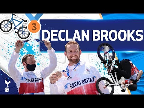 OLYMPIC MEDALIST and BMX STAR Declan Brooks makes a surprise visit to Tottenham Hotspur Stadium!