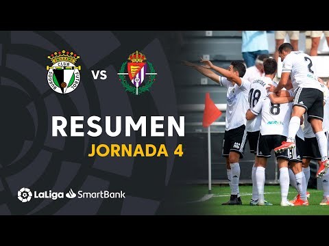 Resumen de Burgos CF vs Real Valladolid (3-0)