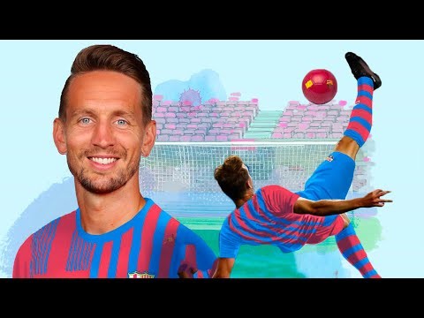 LUUK DE JONG's OFFICIAL PRESENTATION AS A BARÇA PLAYER from CAMP NOU (FULL LIVESTREAM)