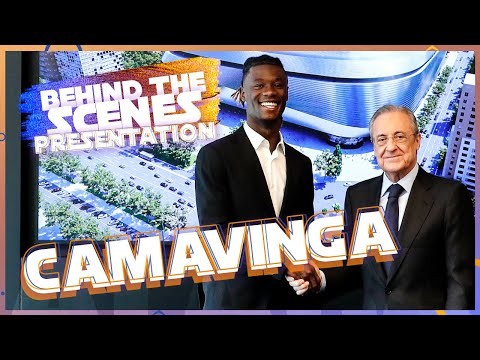 What you DIDN’T see at Camavinga’s presentation | Real Madrid