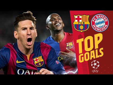 ? BEST GOALS AGAINST BAYERN MUNICH AT CAMP NOU