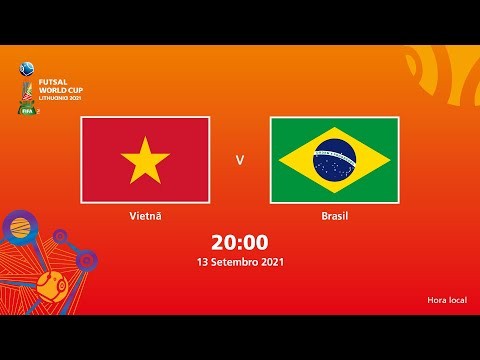 Vietnã v Brasil | Copa do Mundo FIFA de Futsal de 2021 | Partida completa