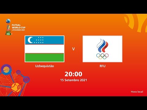 Uzbequistão v RFU | Copa do Mundo FIFA de Futsal de 2021 | Partida completa