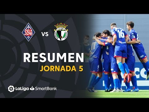 Resumen de SD Amorebieta vs Burgos CF (2-2)