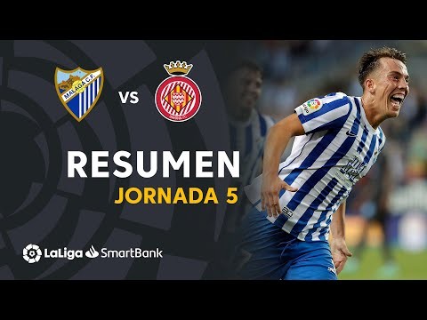 Resumen de Málaga CF vs Girona FC (2-0)